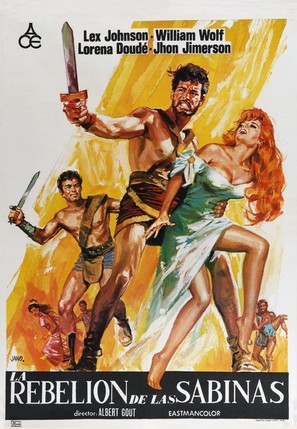 The Rape of the Sabine Women - Spanish Movie Poster (thumbnail)