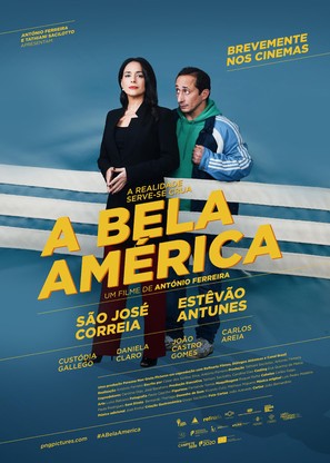 A Bela Am&eacute;rica - Portuguese Movie Poster (thumbnail)