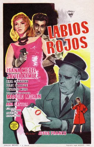 Labios rojos Poster