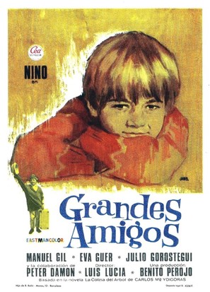 Grandes amigos - Spanish Movie Poster (thumbnail)
