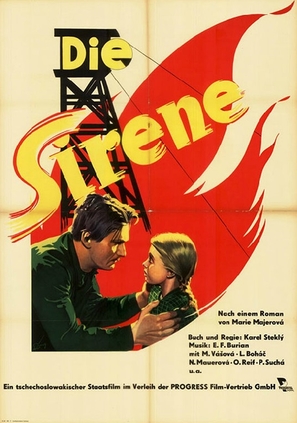 Sir&eacute;na - German Movie Poster (thumbnail)