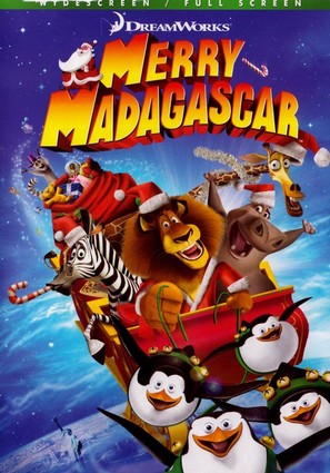 Merry Madagascar - DVD movie cover (thumbnail)