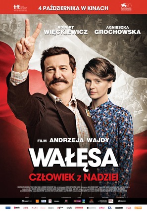 Walesa. Czlowiek z nadziei - Polish Movie Poster (thumbnail)
