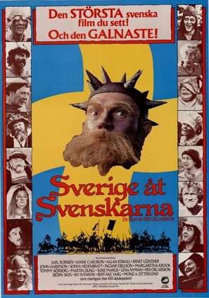 Sverige &aring;t svenskarna - Swedish Movie Poster (thumbnail)