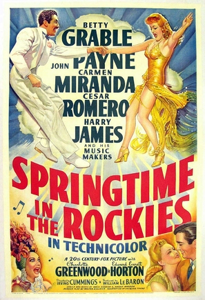 Springtime in the Rockies - Movie Poster (thumbnail)