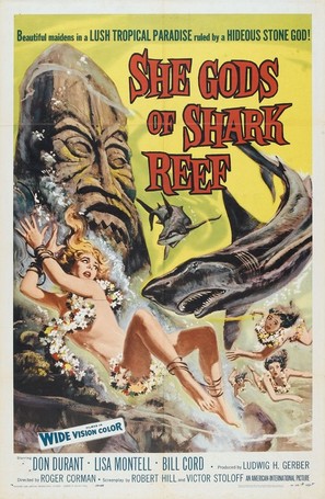She Gods of Shark Reef - Movie Poster (thumbnail)