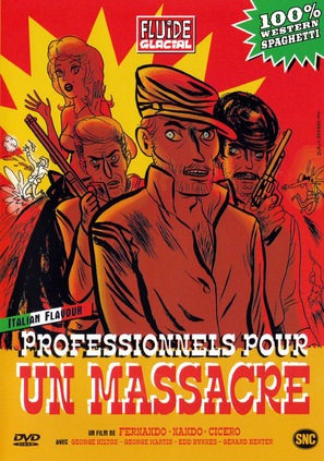 Professionisti per un massacro - French DVD movie cover (thumbnail)