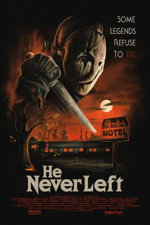 He Never Left Poster