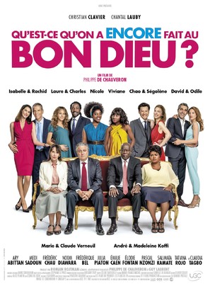 Qu&#039;est-ce qu&#039;on a encore fait au bon Dieu? - French Movie Poster (thumbnail)