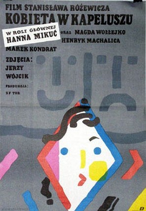 Kobieta w kapeluszu - Polish Movie Poster (thumbnail)