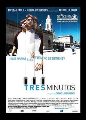Tres minutos - Argentinian Movie Poster (thumbnail)