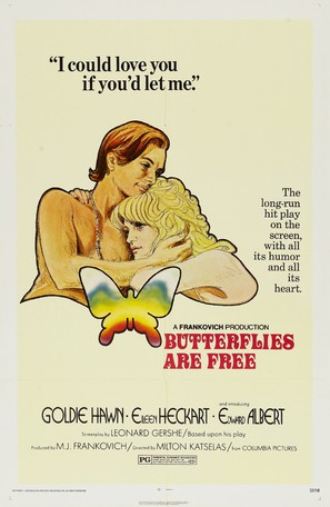 Butterflies Are Free - Movie Poster (thumbnail)