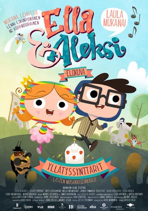 Ella &amp; Aleksi - Yll&auml;tyssyntt&auml;rit - Finnish Movie Poster (thumbnail)
