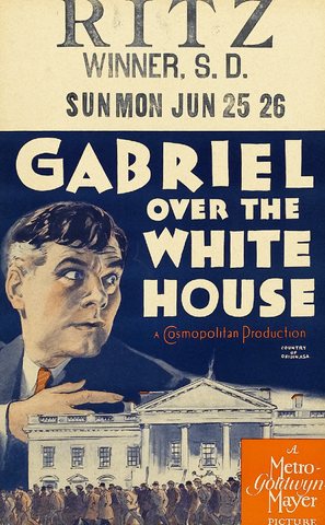 Gabriel Over the White House - Movie Poster (thumbnail)