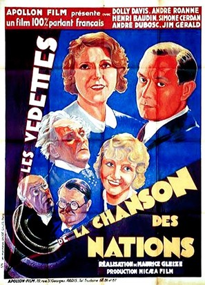 La chanson des nations - French Movie Poster (thumbnail)