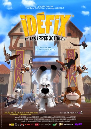 &quot;Id&eacute;fix et les Irr&eacute;ductibles&quot; - French Movie Poster (thumbnail)