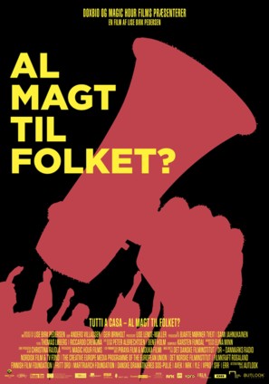 Al magt til folket? - Danish Movie Poster (thumbnail)