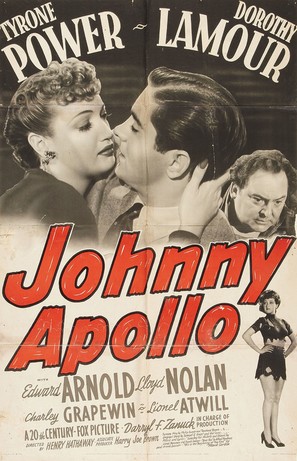 Johnny Apollo - Movie Poster (thumbnail)