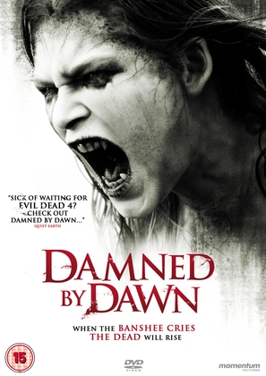Damned by Dawn - British DVD movie cover (thumbnail)
