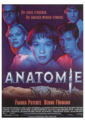 Anatomie - German Movie Poster (thumbnail)