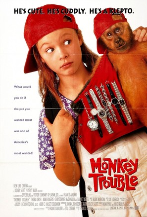 Monkey Trouble - Movie Poster (thumbnail)