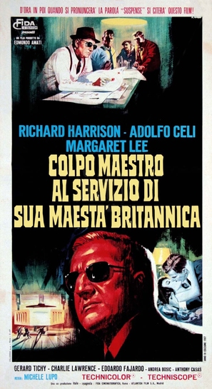 Colpo maestro al servizio di Sua Maest&agrave; britannica - Italian Movie Poster (thumbnail)