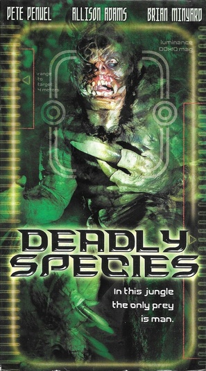 Deadly Species - VHS movie cover (thumbnail)