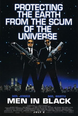 Men in Black - Movie Poster (thumbnail)