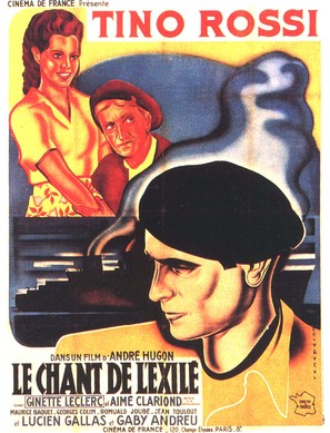 Chant de l&#039;exil&egrave;, Le - French Movie Poster (thumbnail)