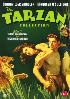 Tarzan and His Mate - Danish Movie Poster (thumbnail)