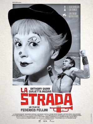 La strada - French Re-release movie poster (thumbnail)