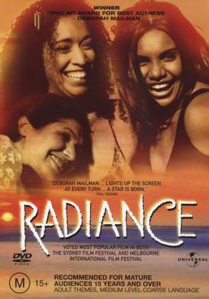 Radiance - Australian DVD movie cover (thumbnail)