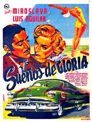 Sue&ntilde;os de gloria - Mexican Movie Poster (thumbnail)