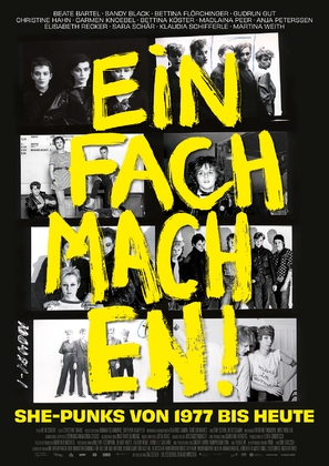 Einfach machen - She-Punks von 1977 bis heute - German Movie Poster (thumbnail)