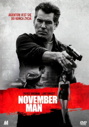 The November Man - Polish DVD movie cover (thumbnail)