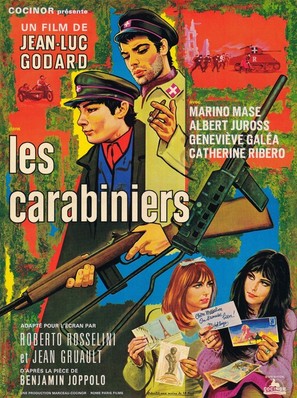 Les Carabiniers - French Movie Poster (thumbnail)