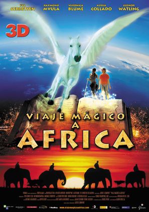 Magic Journey to Africa - Spanish Movie Poster (thumbnail)