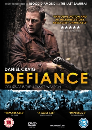 Defiance - British DVD movie cover (thumbnail)