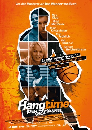 Hangtime - Kein leichtes Spiel - German Movie Poster (thumbnail)