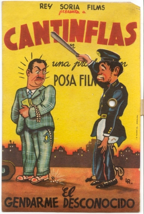 El gendarme desconocido - Spanish Movie Poster (thumbnail)