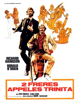 Jesse &amp; Lester - Due fratelli in un posto chiamato Trinit&agrave; - French Movie Poster (thumbnail)
