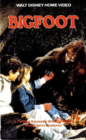 &quot;Disneyland&quot; Bigfoot - VHS movie cover (thumbnail)