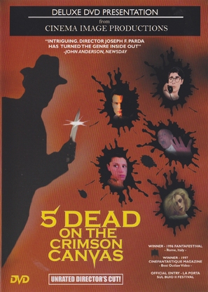 5 Dead on the Crimson Canvas - DVD movie cover (thumbnail)