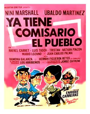 Ya tiene comisario el pueblo - Argentinian Movie Poster (thumbnail)