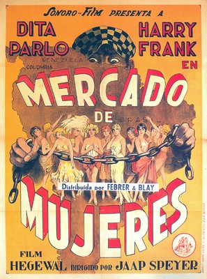 T&auml;nzerinnen f&uuml;r S&uuml;d-Amerika gesucht - Spanish Movie Poster (thumbnail)