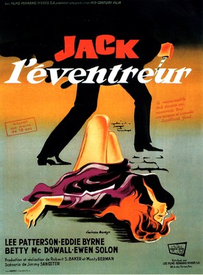 Jack the Ripper - French Movie Poster (thumbnail)