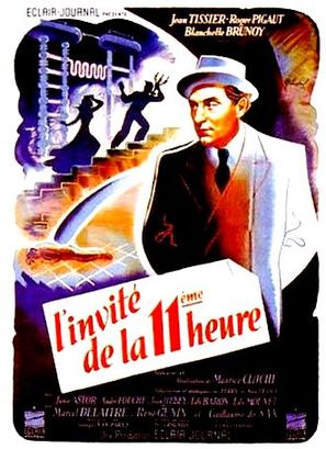 L&#039;invit&eacute; de la onzi&egrave;me heure - French Movie Poster (thumbnail)