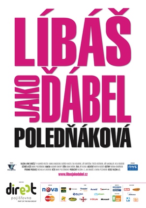 L&iacute;b&aacute;s jako d&aacute;bel - Czech Movie Poster (thumbnail)