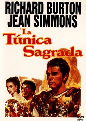 The Robe - Spanish DVD movie cover (thumbnail)