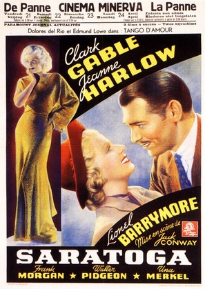 Saratoga - Belgian Movie Poster (thumbnail)